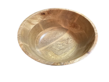 Load image into Gallery viewer, Grooved Wood Bowl
