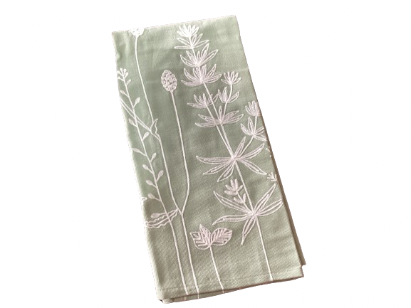 Sage Green Tea Towel