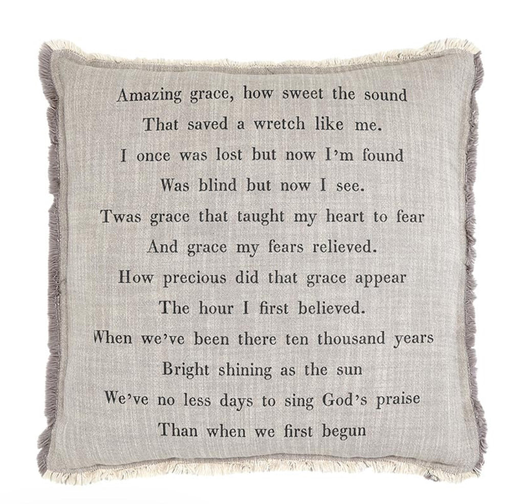 Amazing Grace Euro Pillow