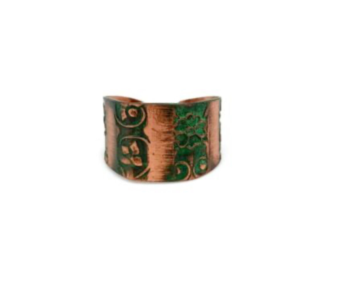 Hand Crafted Rings Green