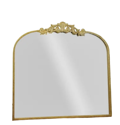 Vintage Style Gold Frame Mirror