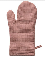 Load image into Gallery viewer, Woven Linen Oven Mitt
