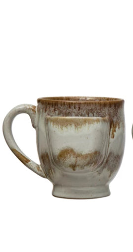 Stoneware Mug w/Tea Holder