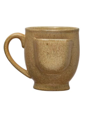 Stoneware Mug w/Tea Holder