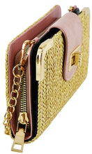 Load image into Gallery viewer, Lexi Straw Crossbody Wallet
