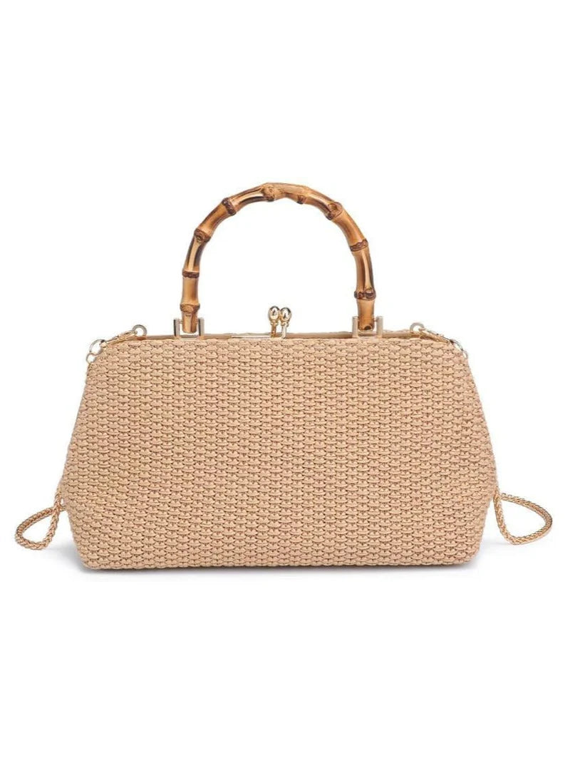 Lucy Straw Clutch