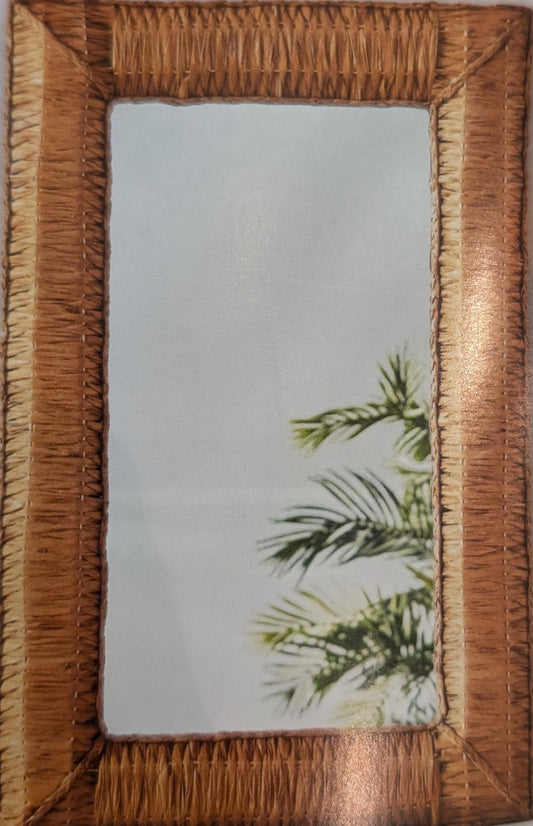 Seagrass Rectangle Wall Mirror