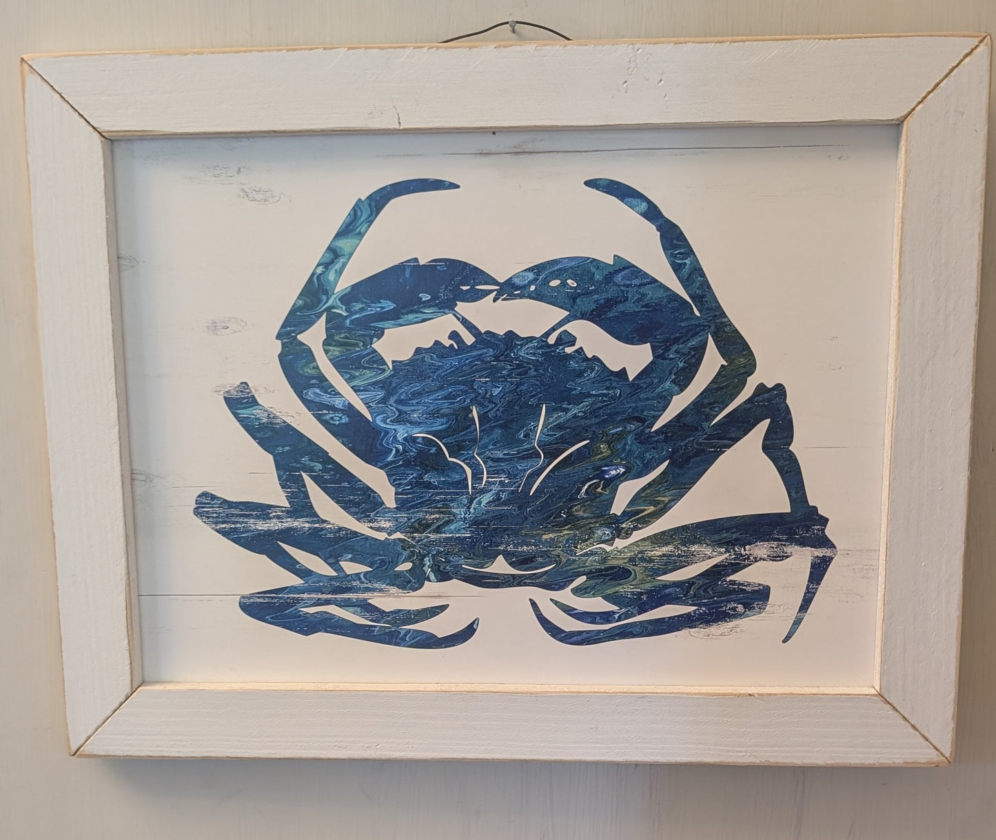 Blue Crab Framed Print