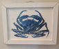 Blue Crab Framed Print