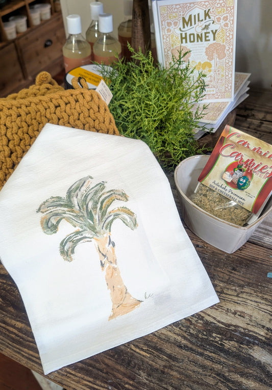 Tea Towel Palm Tree