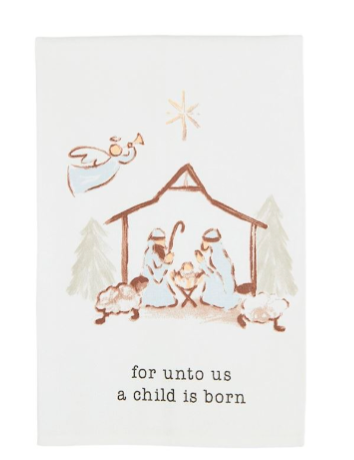 Nativity Tea Towels