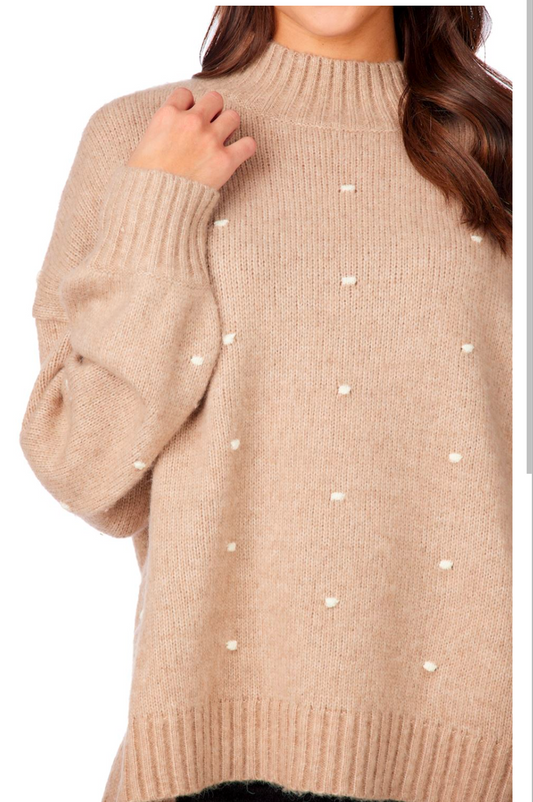 Novie Pom Pom Sweater