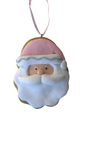 Clay Santa Face Ornament