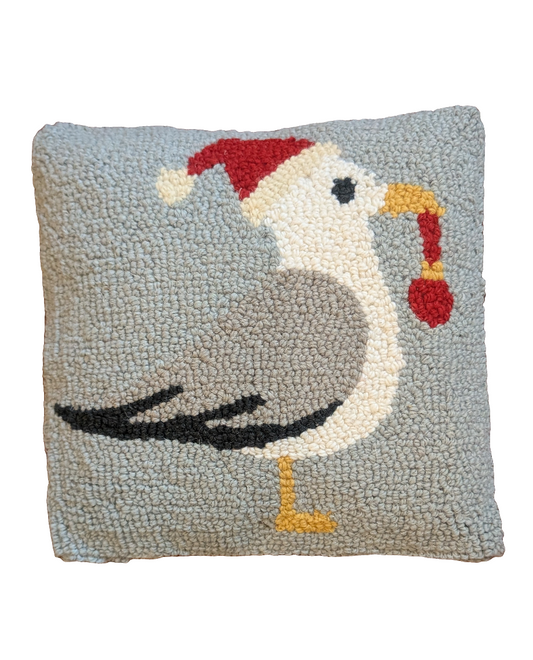 Christmas Seagull Hook Pillow