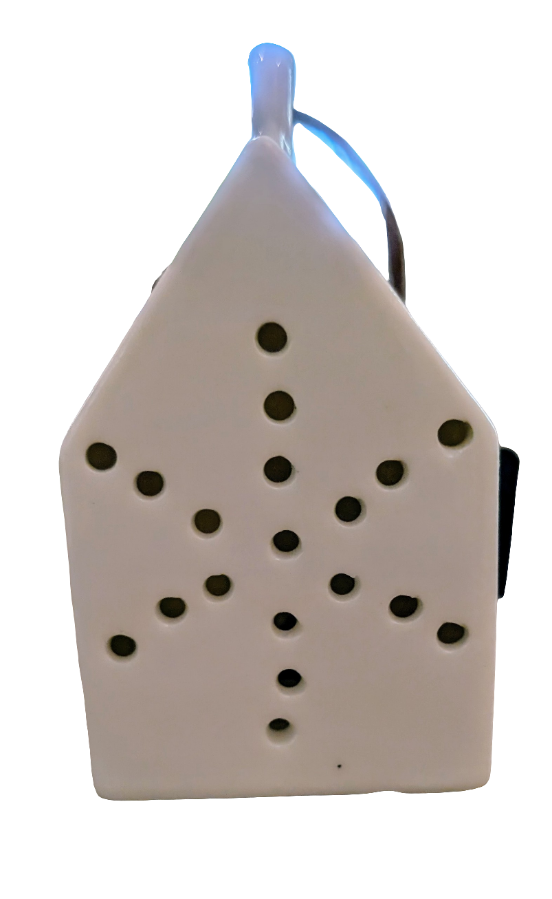 Ceramic LED House Ornament