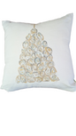 Oyster Tree Hand Painted Pillow