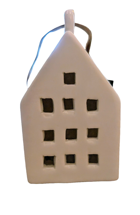 Ceramic LED House Ornament