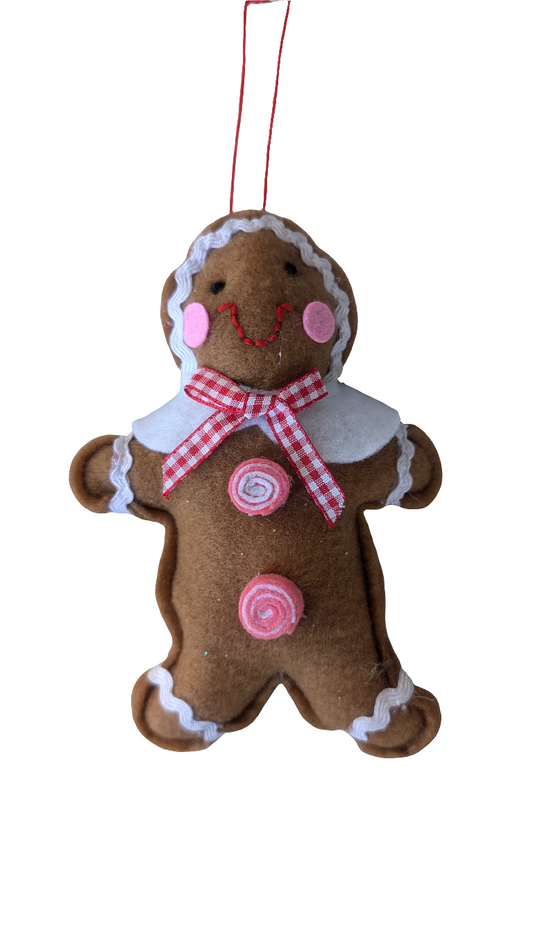 Felt Gingerbread Ornament