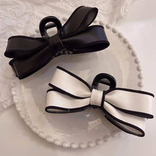 Load image into Gallery viewer, FRENCH ELEGANT BOW HAIR CLAW CLIPS
