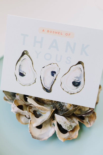 A Bushel of Thank You's Greeting Card: Set of 6