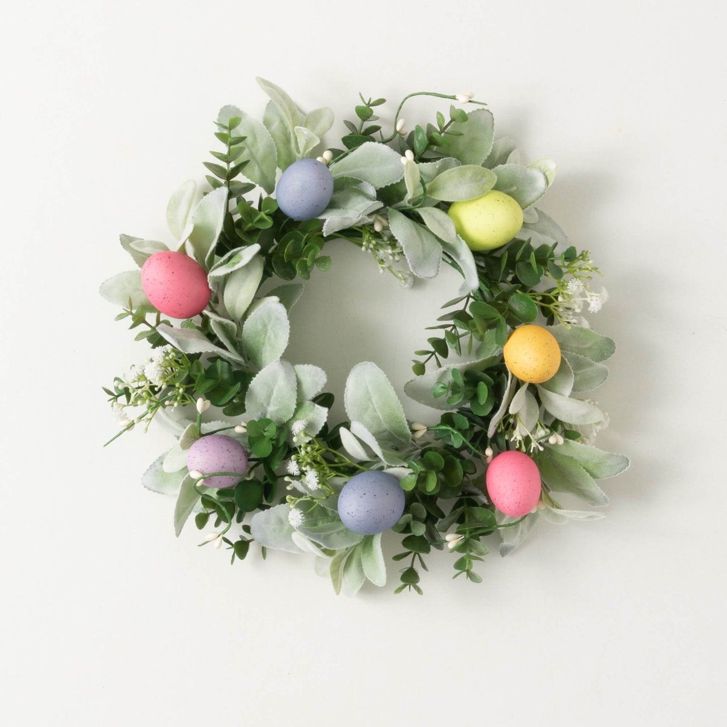 Mixed Greens Egg Candle Ring