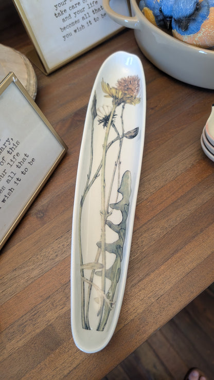 Floral Trinket Dish