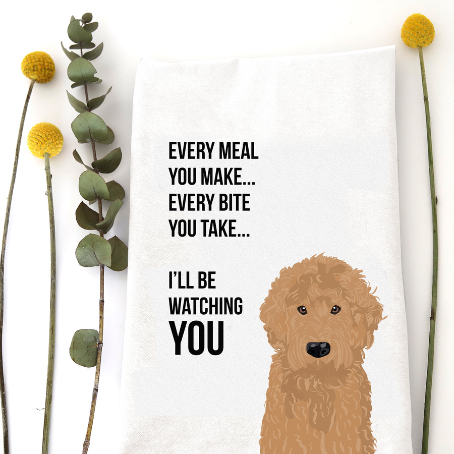 I'll Be Watching You Tea Towel