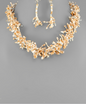 Cluster Seed Necklace & Earrings
