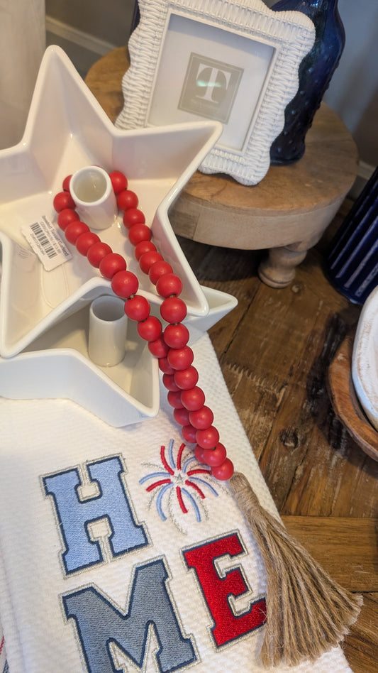 Beaded Tassel Garland
