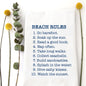 Beach Rules Towel