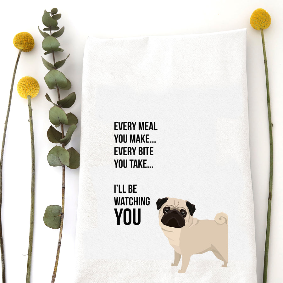 I'll Be Watching You Tea Towel