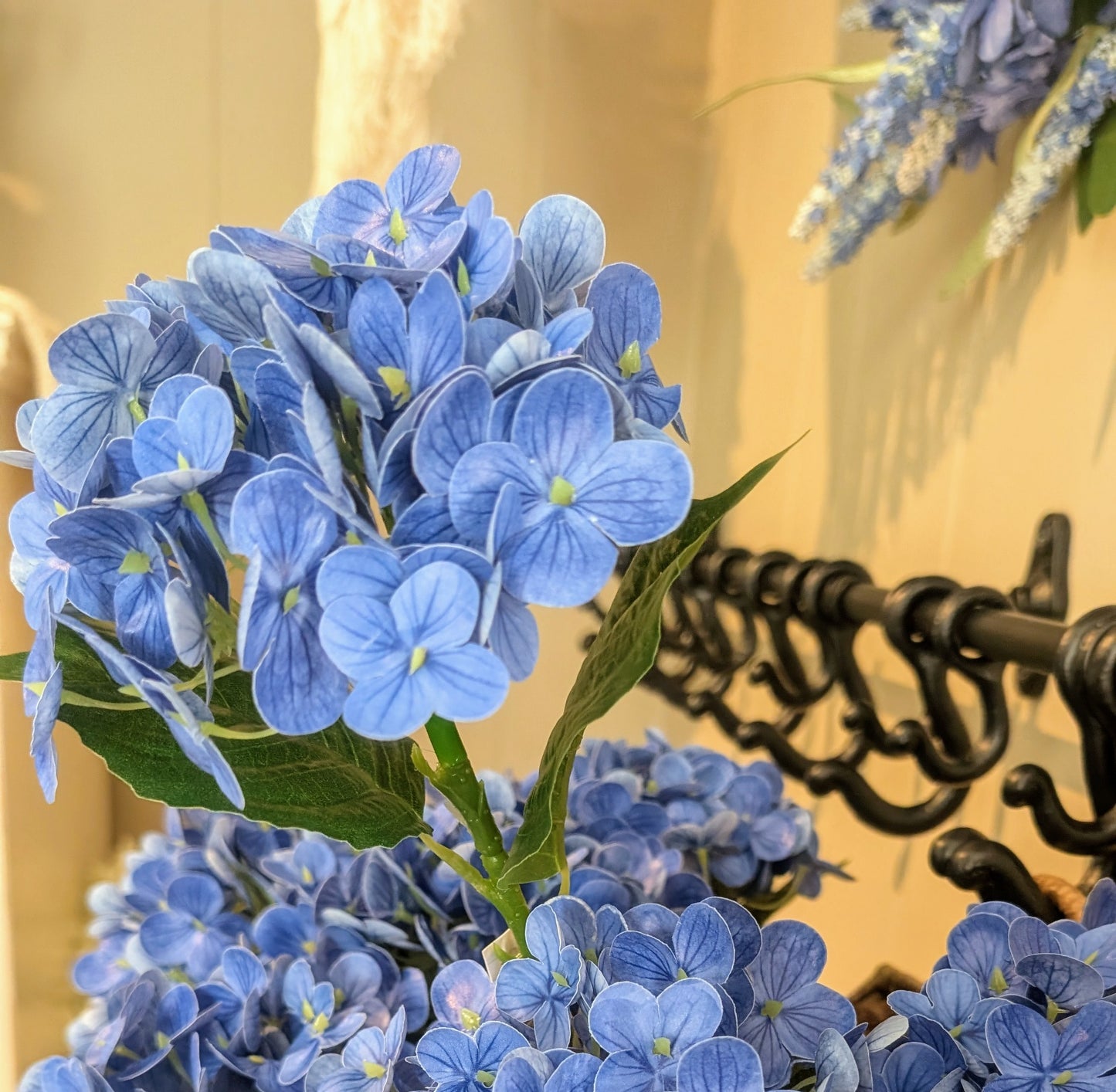 Real Touch Hydrangea Long Stem