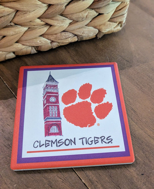 Clemson Coaster