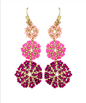 Seed Bead Drop Earrings