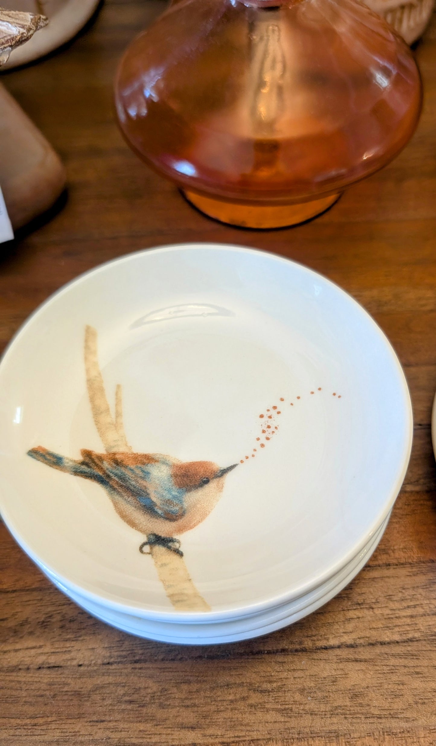 Bird on Branch Dish