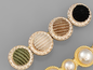 Thread Ball & Pearl Hair Pins