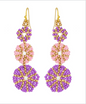 Seed Bead Drop Earrings