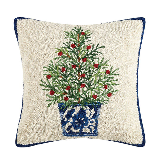 Chinoiserie Tree Hook Pillow