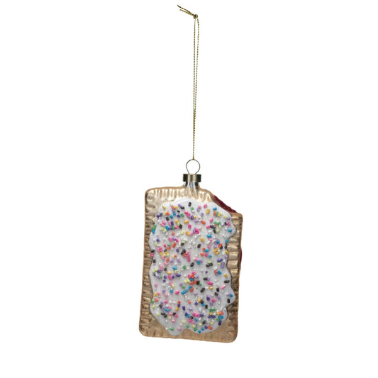 Glass Pop Tart Ornament