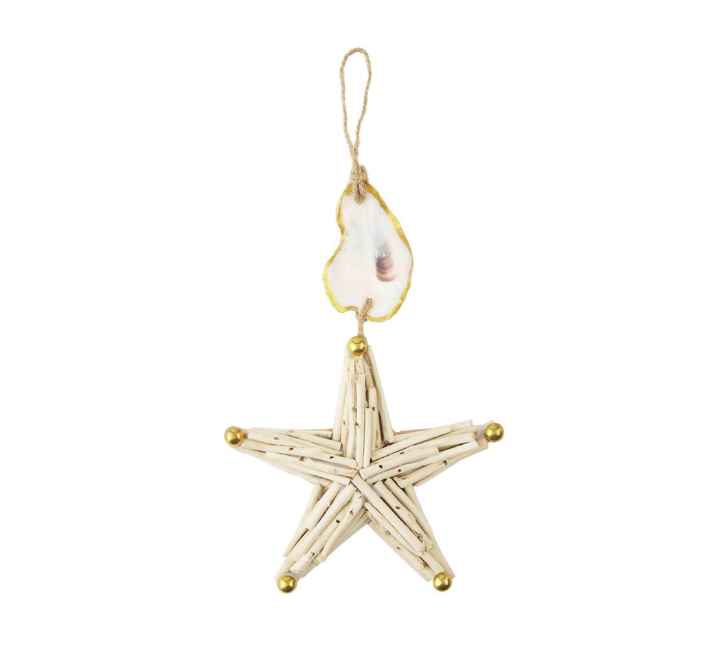 Star Driftwood Ornament
