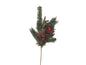 Woodland Cardinal Pine Spray 24"