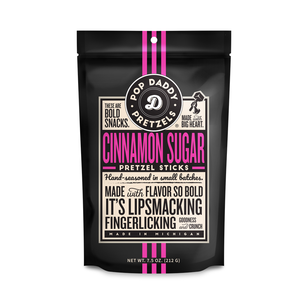 Cinnamon Sugar Seasoned Pretzels 7.5oz