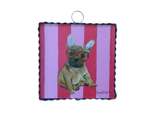 Frenchie In Love 6x6 Gallery