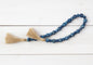 Blue Blessing Beads 28"