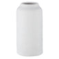 White Textured Vase 10”