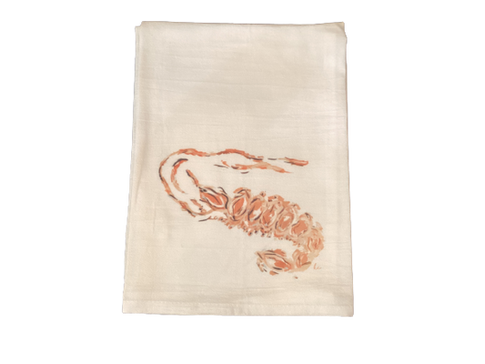 Shrimp Tea Towel