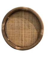 Load image into Gallery viewer, Reminigton Tray  Bamboo &amp; Wicker Assort Size
