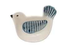 Load image into Gallery viewer, Stoneware Shaped Bird Trinket Dish
